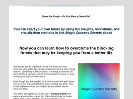 Go to: Magic Success Secrets Ebook
