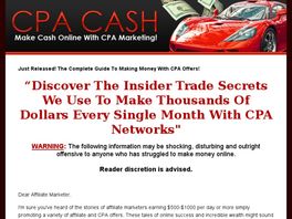 Go to: Moneysurprise.com - Make A Fortune With Cpa Networks!