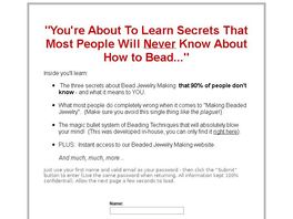 Go to: Best Beading Secrets Video Home Study Course