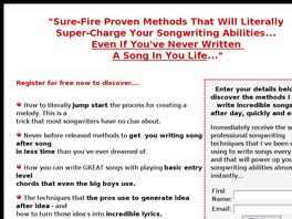 Go to: Professional Songwriting Secrets