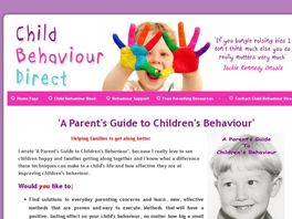 Go to: A Parent's Guide to Children's Behaviour