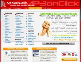 Go to: Top MP3 Downloads Site - 75% Payouts, Makes 1 In 20 Sales!