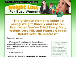 Go to: The Busy Womans Guide To Losing Weight.