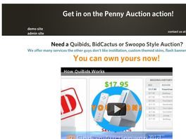 Go to: PHP Penny Auction Swoopo Clone