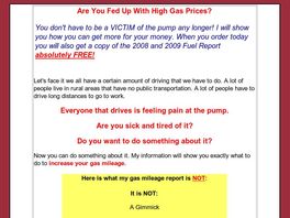 Go to: Increase Your Gas Mileage & Save Money.