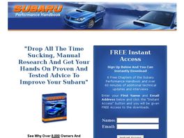 Go to: Top Subaru Auto Tuning Handbook - A Must Have For Every Subaru Owner