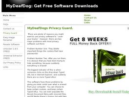 Go to: MyDeafDogs Software.