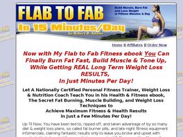 Go to: Flab To Fab In Fifteen Minutes Fitness.