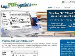 Go to: New PDF Signature Product - Big Market And Big Conversions