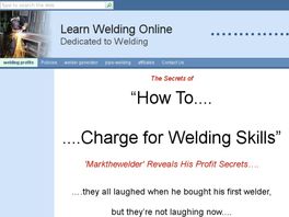 Go to: How To ... Charge For Your Welding Skills.