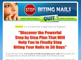 Go to: The Ultimate Stop Biting Nails Book