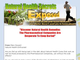 Go to: Natural Health Secrets.