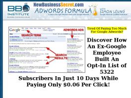 Go to: Tired Of Paying Too Much For Google Adwords?