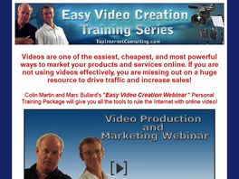 Go to: Easy Video Creation Training Series