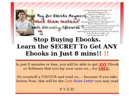 Go to: Never Buy A Ebook Again.