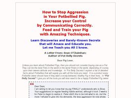 Go to: Pot Belly Pig Secrets