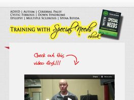Go to: Training With Special Needs Ebook & System - 70% Commission