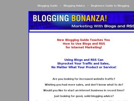 Go to: Blogging Bonanza.