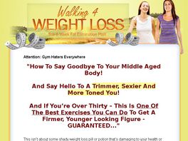 Go to: Walking Weight Loss - Ideal For Diet & Weight Loss List Owners