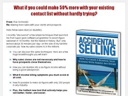 Go to: Accidental Selling Manual