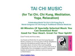 Go to: A Special Music Offering To Celebrate World Tai Chi And Chi Kung Day!