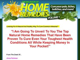 Go to: Book Of Natural Home Remedies