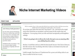 Go to: 75% Commission On $97 Product. Niche Internet Marketing Videos.