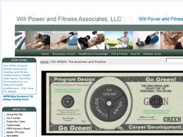 Go to: Go Green! The Business And Practice Of Personal Training.