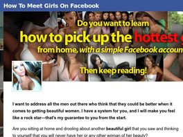 Go to: How To Meet Girls On Facebook Now Earn More