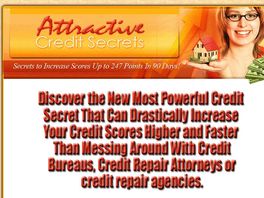 Go to: Attractive Credit Secrets Pays 65% Commissions