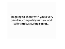 Go to: Tinnitus Correct