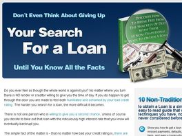 Go to: New Ebook! Nontradloans - Loans For Any Amount/score!