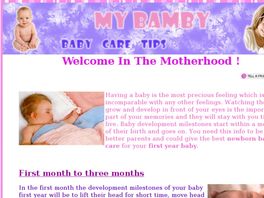 Go to: All About Baby Care Basics.
