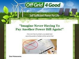 Go to: OffGrid4Good.Com - Highest Paying, Best Converting.