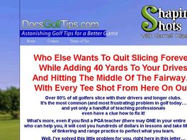 Go to: Controlling Your Golf Shot Video Download