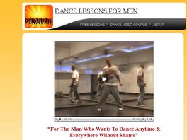 Go to: Dance Lessons For Men (new!) - Highest 75% Payout!