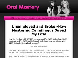 Go to: Oral Mastery: Discover How To Please Women Beyond Belief