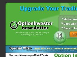 Go to: Upgrade Your Trading: Option Investor 3-mo Subscription