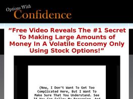 Go to: Stock Option Newsletter, Huge residual commissions, great conversions