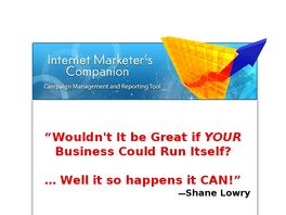 Go to: Internet Marketers Companion.