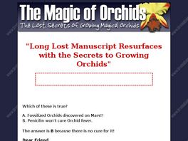 Go to: The Magic Of Orchids.