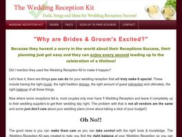 Go to: The Wedding Reception Kit
