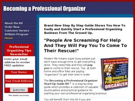Go to: Becoming A Professional Organizer.