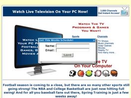 Go to: Watch Live Tv On Your Computer Now