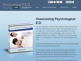 Go to: Overcoming Psychological Erectile Dysfunction
