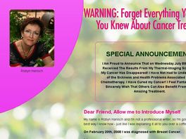 Go to: Journey To Surviving Cancer Naturally