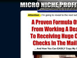 Go to: Micro Niche Profit Formula 3.0 - New & Improved !