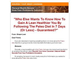 Go to: The Paleo Diet: Nourish Your Inner Caveman Ebook