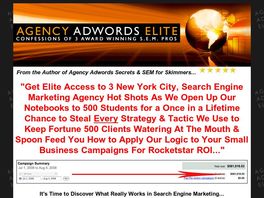 Go to: Agency Adwords Elite.