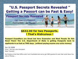 Go to: Passport Secrets Revealed.